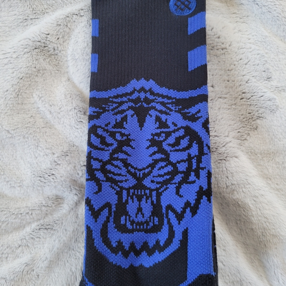 Stance Mens Large 9-13 MLB Detroit Tigers Baseball OTC Crew Socks Freshtek - Picture 9 of 15
